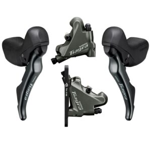 Shimano Tiagra ST-4720 Hydraulic Mechanical STI/4770 Flat Mount Calipers