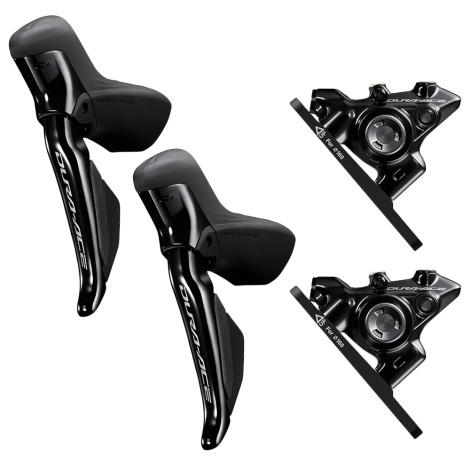 Shimano Dura Ace ST-R9270 12sp Hydro Disc Di2 STI Levers and Brakes