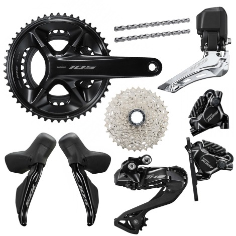 Shimano 105 12sp R7170 Di2 Hydro Disc Groupset